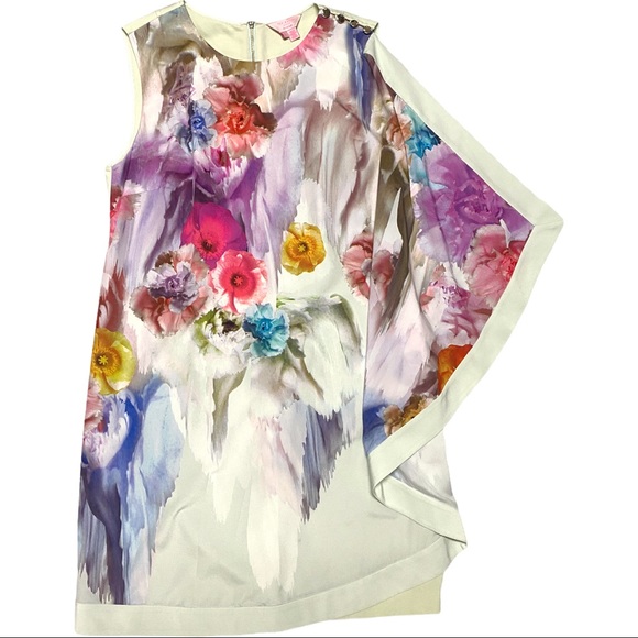 Ted Baker 4 floral dress - Picture 1 of 5